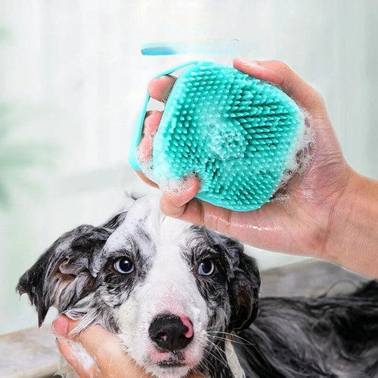 Pet massage gloves