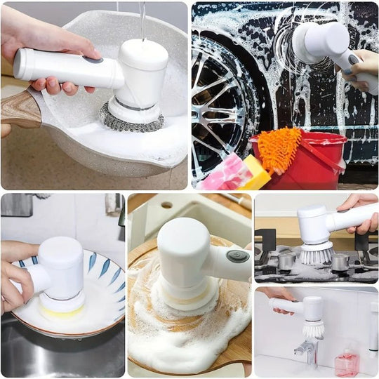 Portable Electric Spin Scrubber