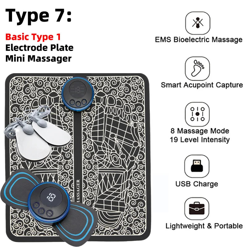 Electric Portable Massage Mat