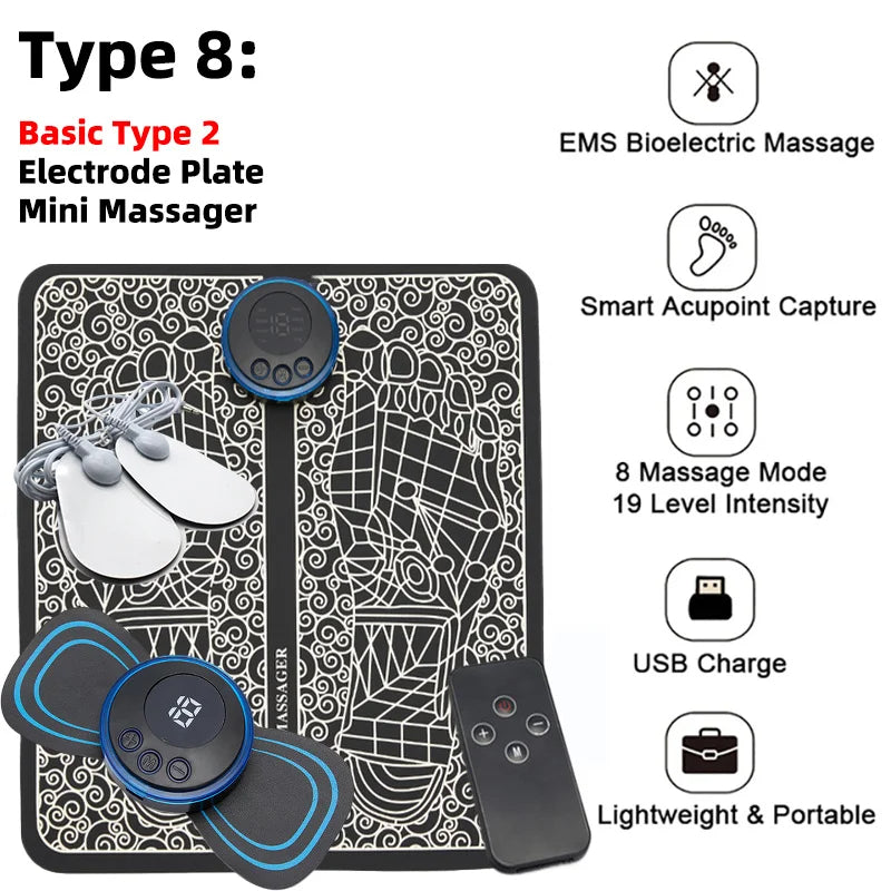 Electric Portable Massage Mat